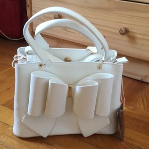 White Handbag